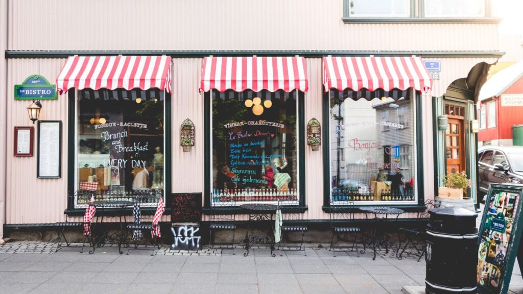 small business in a city
