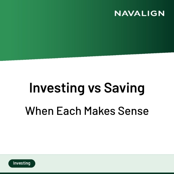 Investing vs Saving